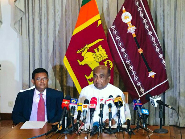 Speaker's official announcement on the resignation of the H.E. President Gotabaya Rajapaksa
